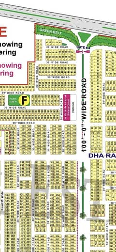 5 Marla Residential Plot Is Available For Sale In DHA 11 Rahbar Phase 2 Block F Lahore 0