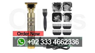 T9 Trimmer Golden Professional Rechargeable HairCutting Machine