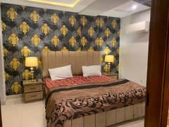 One bedroom VIP apartment for rent on daily basis in bahria town LHR