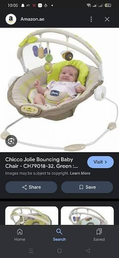 Chicco brand baby bouncer