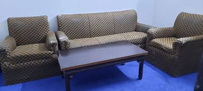 sofa set 5 seater with table