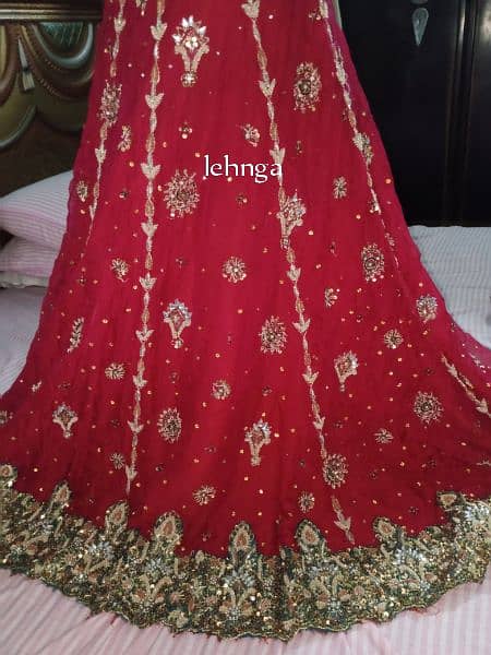 bridal dress/ bridal lehnga/Dulhan lehnga/ shadi lehnga 2