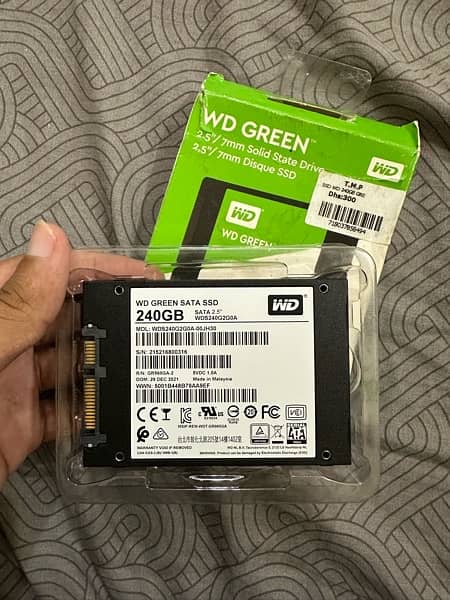 SSD 240gb Imported WD Green 1