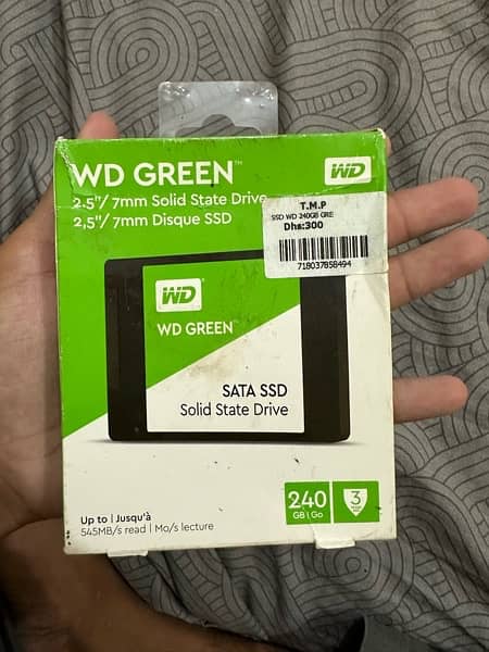 SSD 240gb Imported WD Green 3