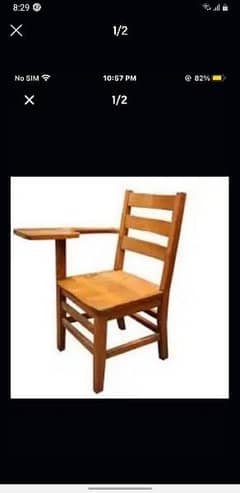 Wood Chairs For School or Academy Use 0