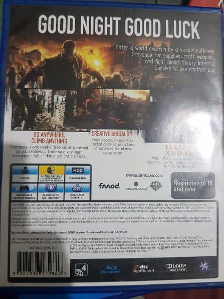 Dying light Ps4 game 1