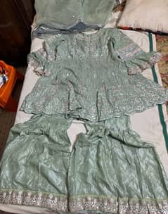 frock with gharara for sale 0