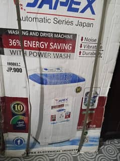 JEPEX washing machine new