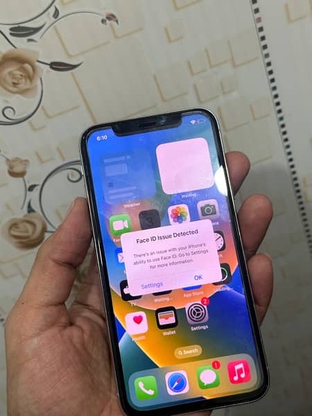 iPhone X 64GB PTA APPROVED FACEID OFF 2