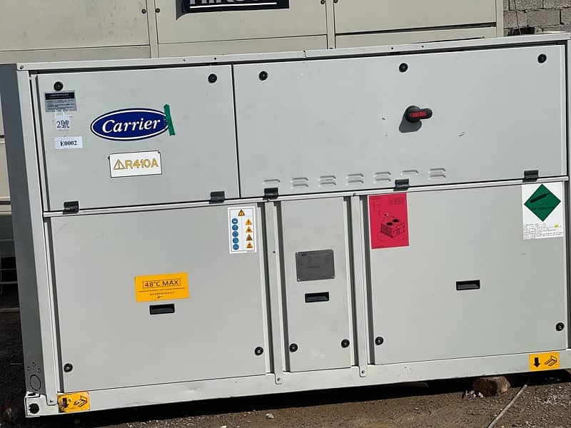 carrier chiller 60ton qty 2 fresh import  model 2019 6