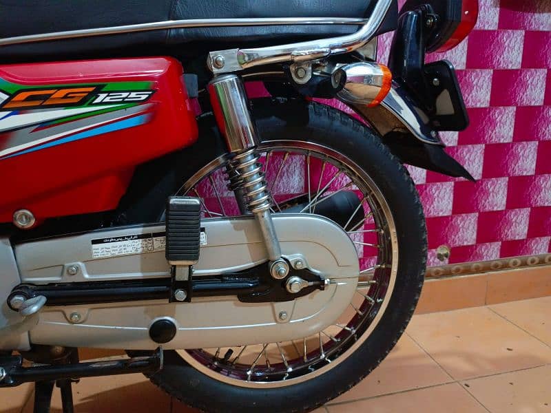 Honda cg 125 10 by 10 condition for sale 4