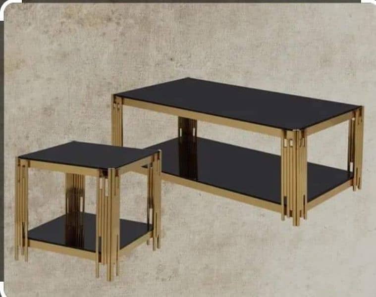 Iron and Brass Table and chairs (Interior Fabrication) 17