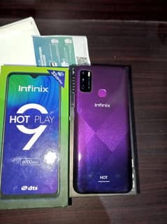 Infinix hot 9 play 2GB 32GB big battery 6000 MAh