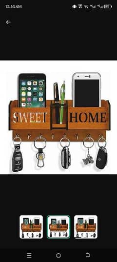 Mobile holder & key Holder