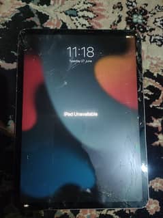 Apple ipad pro 11 (2018) ipad locked