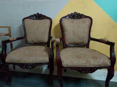 wooden chairs