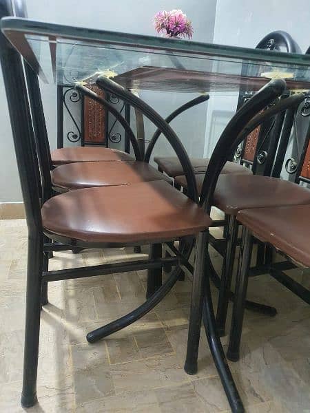 dining table with 6 chairs 2