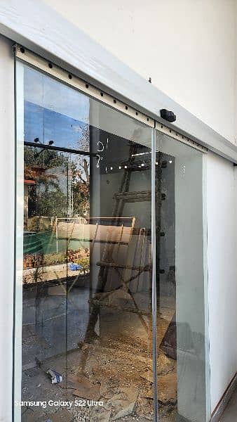 Automatic Sliding Glass door !! Autodoor !! Sensor Glass doors 10