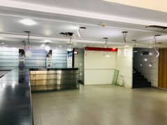 6 Marla Ground+mezzanine with basement shop for rent phase 4