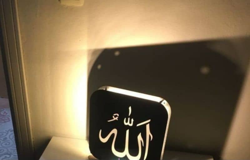 Wooden Islamic Lamp 3