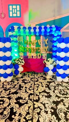 ballons, birthday decor, lighting, mehndi, catering, Event Planners