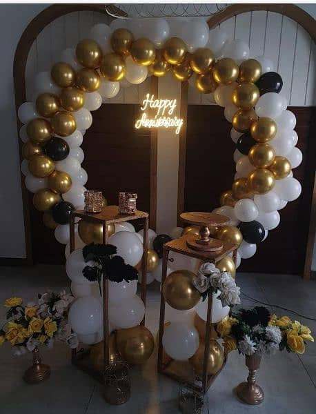 ballons, birthday decor, lighting, mehndi, catering, Event Planners 8