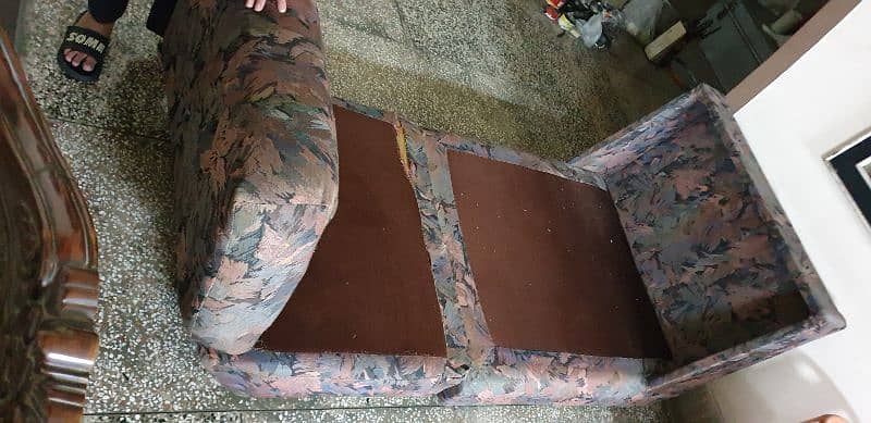 Sofa cum Bed/Single bed/two seater sofa/mattress/gada 6