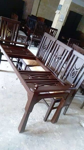 Sale sale dining table 6 seater 8 seater with top quality thai glass 8