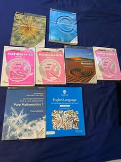 AS and Alevels Course Books and Topicals.