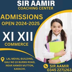 Inter Science Teachers required Sir Aamir coaching center at Burns Rd