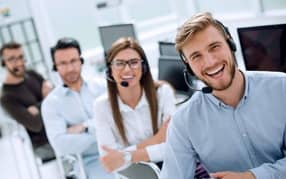 haring for call center male or female staf