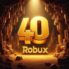 40 Robux Roblox (Get 100%) without password