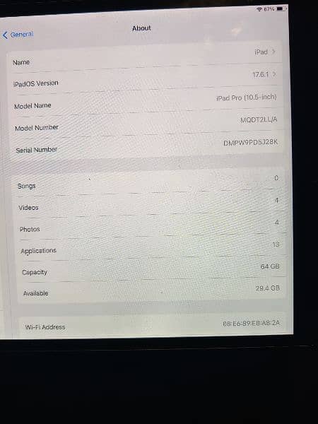 ipad 10.5 64 gb 2