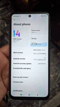 redmi 10 no open no rapir ha koi masala ni