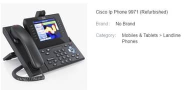 Cisco ip phone 9971 (Refurbished)