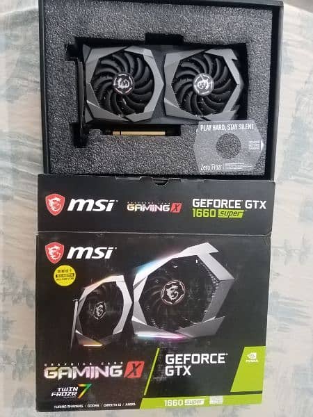 MSI GeForce GTX 1660 Super - 6 gb Graphics Card 4