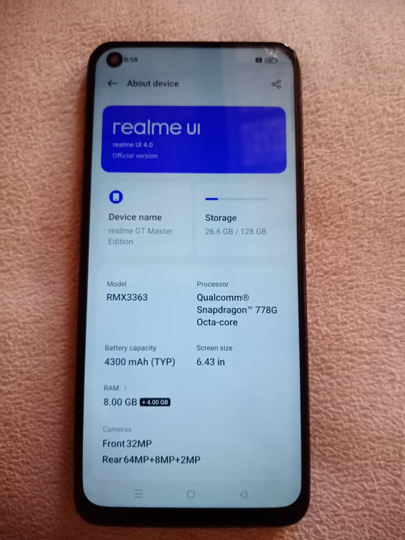 Realme Gt Master Edition 1