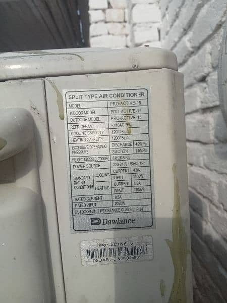 Dawlance inverter 1ton urgent sale 4