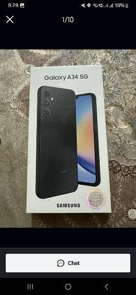 Samsung A34 Just box Open 3