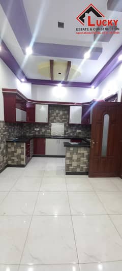 120 Sq. Yd. 1st Floor House For Rent at PILIBHIT SOCIETY 18-A Scheme 33 Near By Karachi University Society.