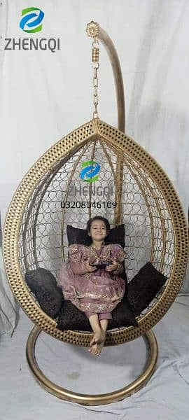 New Double Swing Chair Jhoola, Single & Double, Macrame Jhula, COD 13