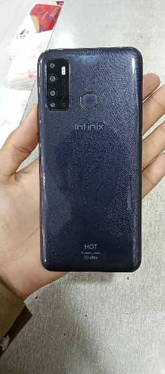 Infinix hot 9   4/128 touch glass  Chang