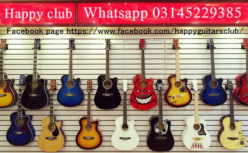 Acoustic Bignners Professhional Original guitar at Happy Guitar Club 0