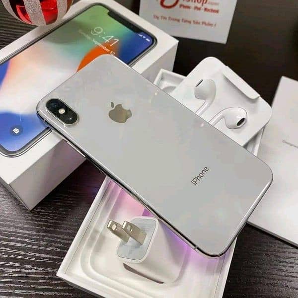 iPhone X Stroge/256 GB PTA approved for sale 03252452771 0