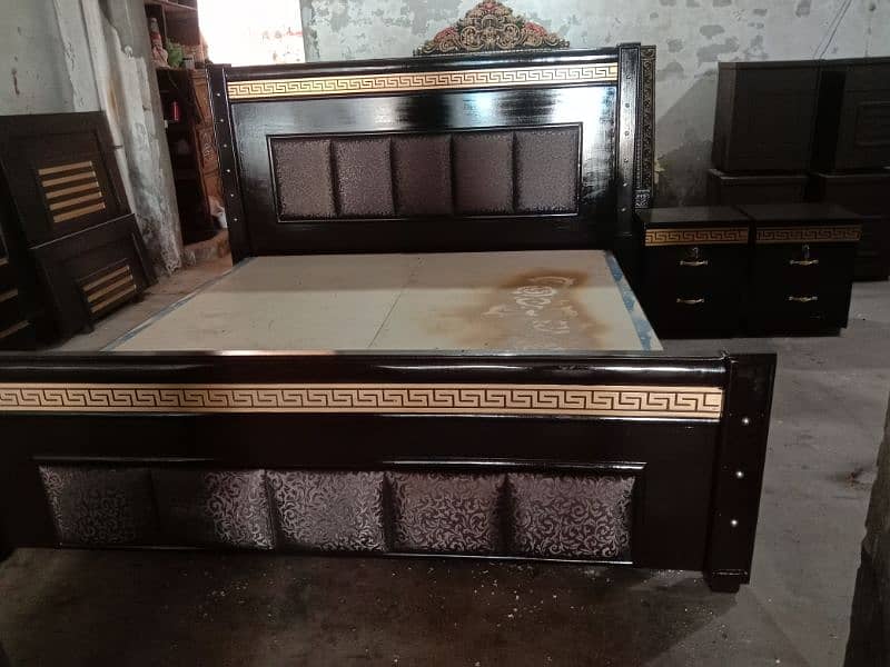 bed set / king size bed / double bed / brass bed / poshish bed / bed 13