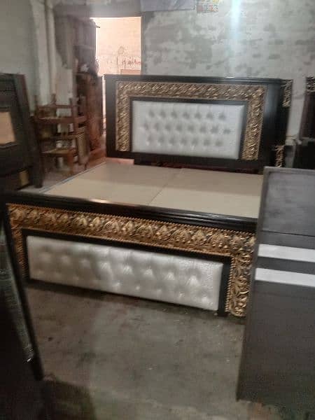 bed set / king size bed / double bed / brass bed / poshish bed / bed 14