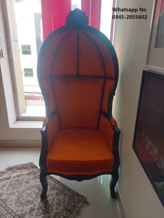 Well designed 2 cushioned chairs for sale. 0