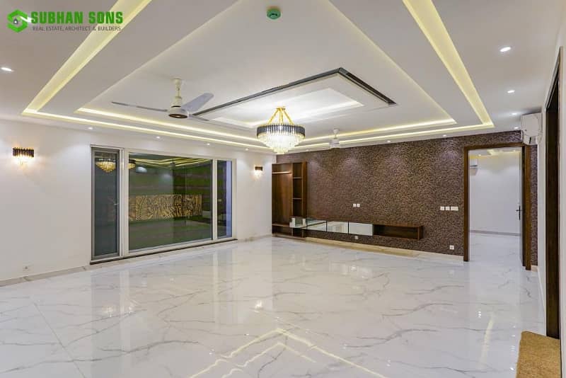 1 Kanal Beautiful House With Basement Available For Rent Near Park E Block Hot Location 1