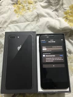 Iphone 8 plus pta approved with box