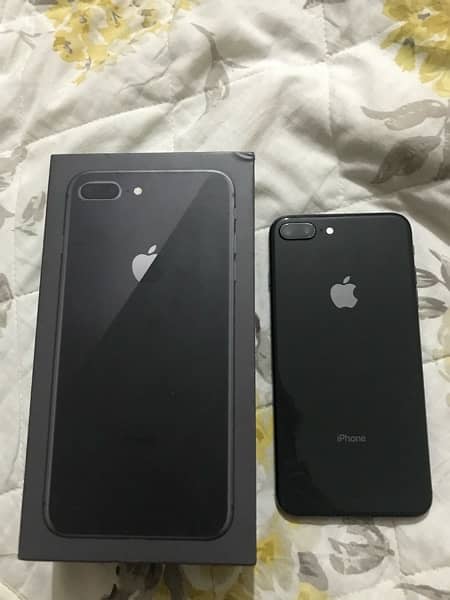 Iphone 8 plus pta approved complete box 1